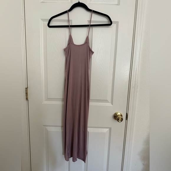 Faux Wrap Mauve Charlotte Russe Dress - Picture 5 of 5